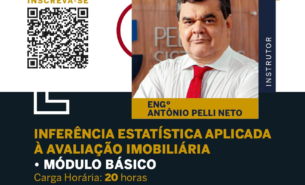 Curso Presencial – Inferência Estatística aplicada à Avaliação Imobiliária- Módulo Básico